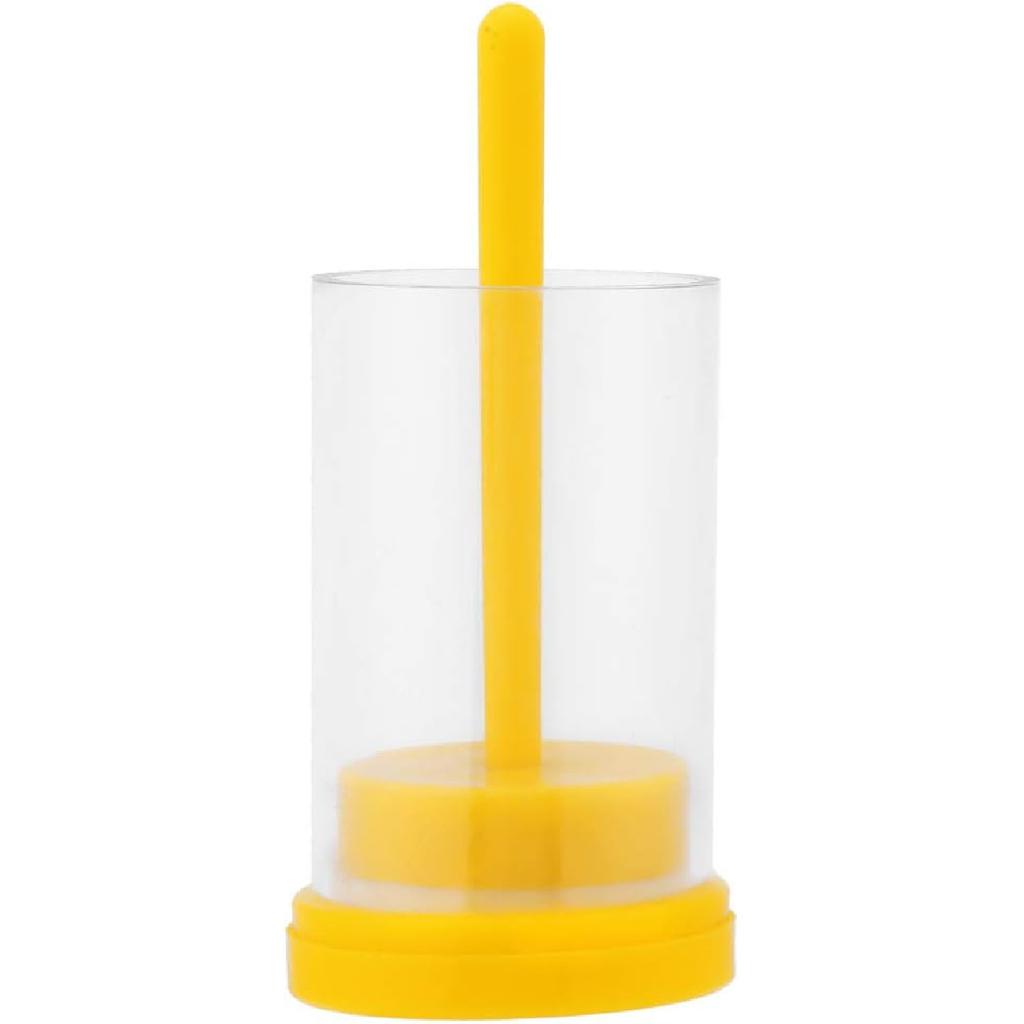 Walfront 1pc Queen Bee Marker Marking Cage Bottle & Soft Plunger Beekeeping Tackle Beekeeper Tool, Toolbox