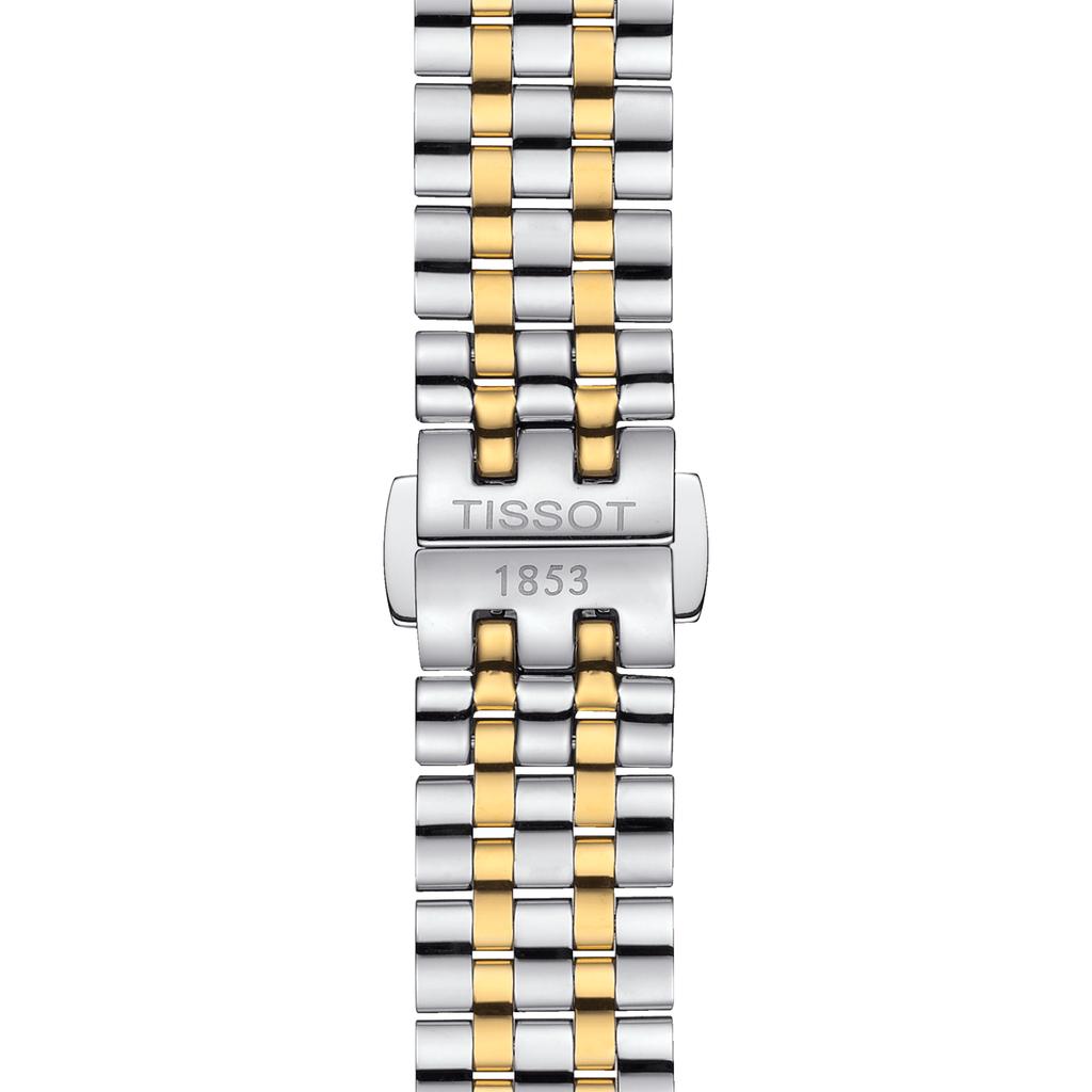 Tissot Edelstahl silbernes Zifferblatt Herren Modeuhr T122.207.22.031.00
