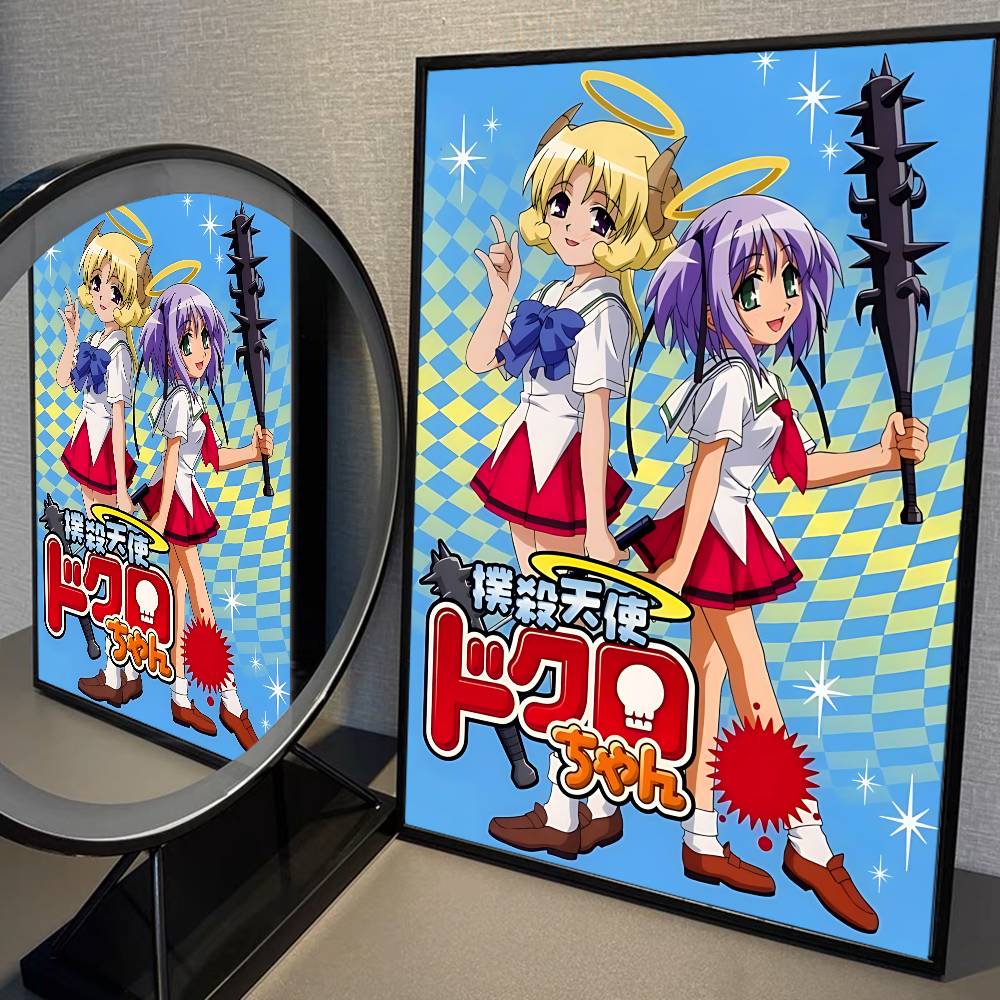 B-Bokusatsu T-Tenshi Dokuro-chan Good Quality Prints and Posters Waterproof Paper Sticker Coffee House Bar Posters Wall Stickers