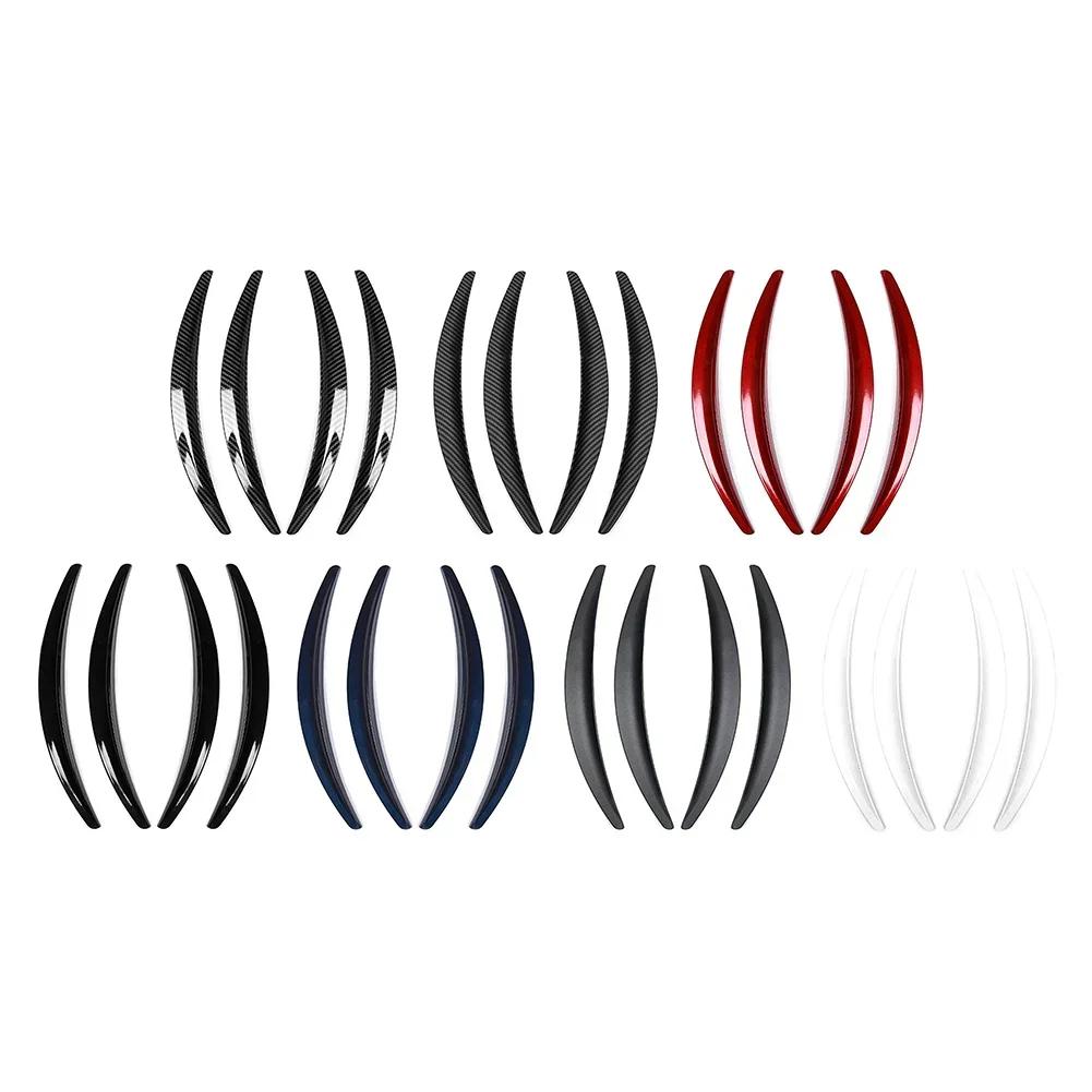 4 Stuks/Set Auto Wielwenkbrauw Boog Sierlijst Zijspatbord Flare Strip Voor Tesla Model 3 2017 2018 2019 2020 2025 Exterieuronderdelen