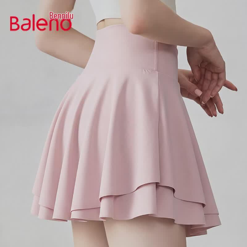 Baleno Women s Pleated Tennis Skirt with Sun Protection XL