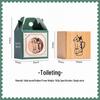 Adorable Cat Wooden Stamp for Diary & DIY Decoration - Choose from 8 Styles