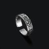 Retro Taotie Roe Eule Tier Muster Pixiu Ring Offen Herren Bodyguard Ring