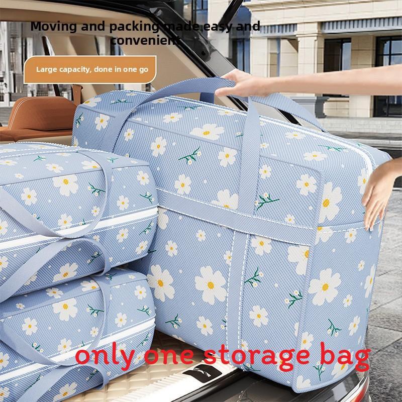 Modern Simple Cotton Duvet Bag With Collapsible Function For Dorm Room Storage