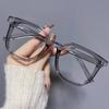 KLASSNUM Blue Light Glasses Retro Anti Blue Light Eyewear Blocking Eyewear Large Frame Computer Eyeglasses Computer Work Eyewear
