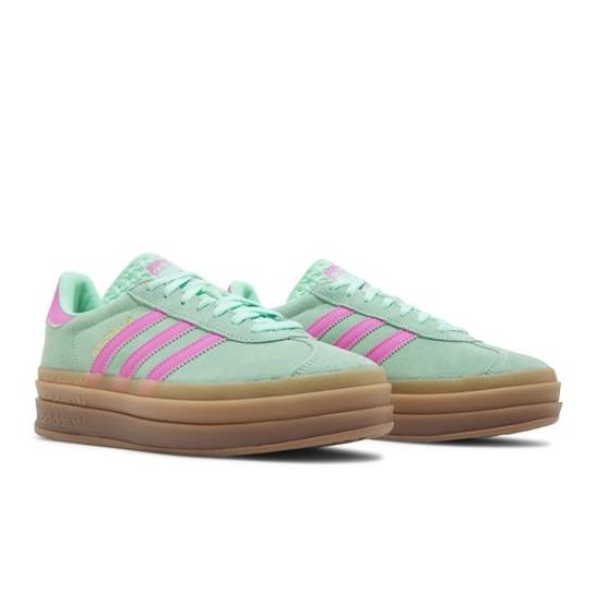 adidas Wmns Gazelle Bold Pulse Mint Screaming Pink H06125 розовый/мятный