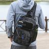 Crossbody Bag Unisex Oxford Multi Pocket Fishing Outdoor