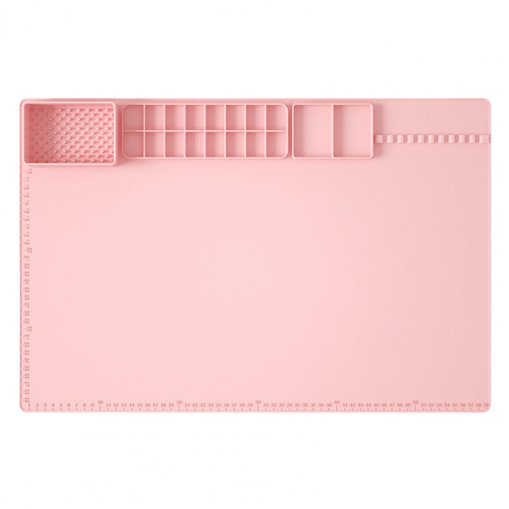Universal Painting Mat Smooth Surface Convenient Silicone Child Painting Pad  Reusable Graffiti Pad School Supply