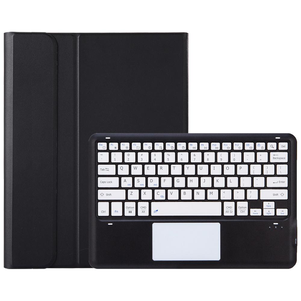 

AV10-A Touchpad Keyboard for vivo Pad3/iQOO Pad2/iQOO Pad Leather Cover with Bluetooth-compatible Keyboard Black/White