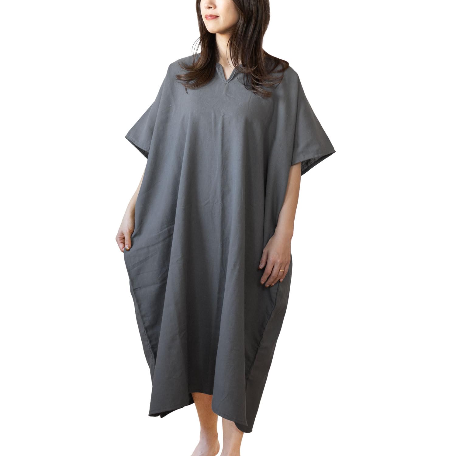 

oruTa Носимое марлевое банное пончо для женщин и и предотвращает озноб после идеально подходит для одиноких родителей платье/переодевание взрослых, легкое, тонкое,