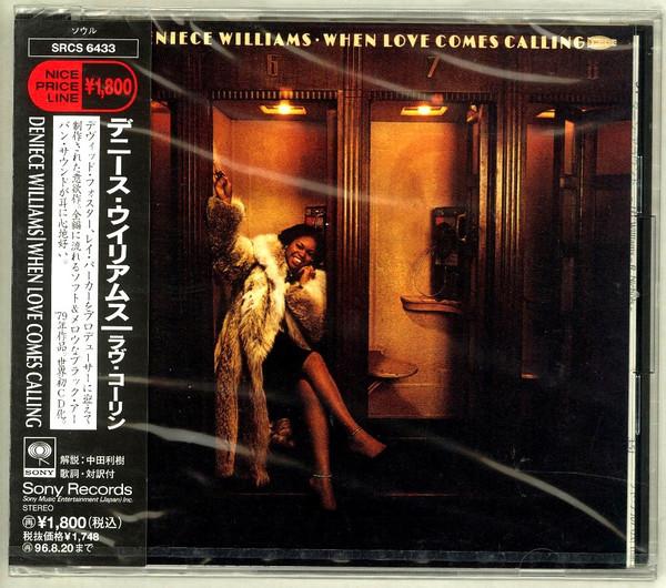 

CD DENIECE WILLIAMS - When Love Comes Calling SRCS6433 Sony 1994 Japan Soul/Funk Б/У