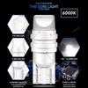 10Pcs canbus T10 LED W5W LED Bulb Car Steering Side Light Sign Light 168 192 Car Ceramic Wedge Parking Bulb License Plate Light