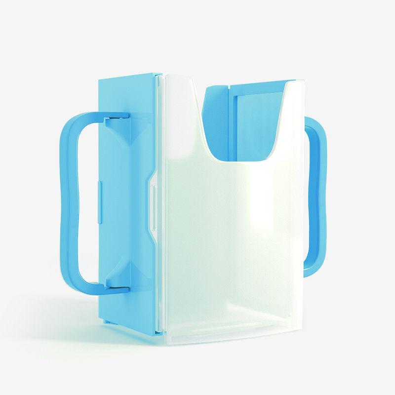 

Функція Регульований Безпечний малюк Практичний самопомічник Сік Молочний бокс Коробка для пиття Тримач Чашка для немовлят Діти Ручки Постачання 1PCS синій