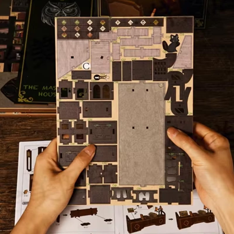 Book Nook Miniature House - Magic Academy*