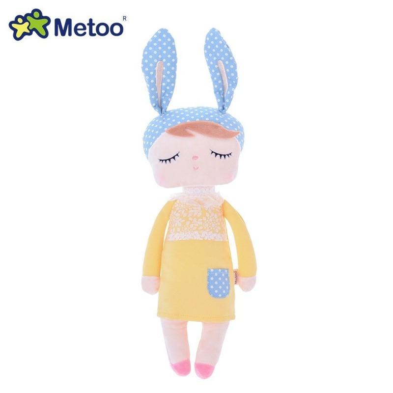Original Metoo Dream Bunny Angela13-inch Plush Doll Girly Cute Stuffed Toys Birthday Gifts For Kids Baby
