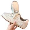 Retro kleine weiße Schuhe Damen 2025 neu Herbst vielseitig weichsohlig Agande Trainingsschuhe rutschfest lässige Sportschuhe