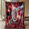 AC Milan Theme blanket Soft Flannel Blanket Plush Throw Blanket Cozy Sofa Bed Blanket for Home Decor