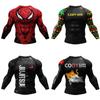 Digital Print Quick-Dry Long Sleeve Training Top - Autumn/Winter Running Tee