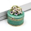 Butterfly and Flower Jewelry Storage Box Multifunctional Organizer for Earrings Bracelets Necklaces Accessories Holder