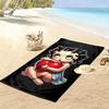 Betty Boop Beach Towel, Multi-purpose Beach Towel Perfect for Camping and Beach Vacations