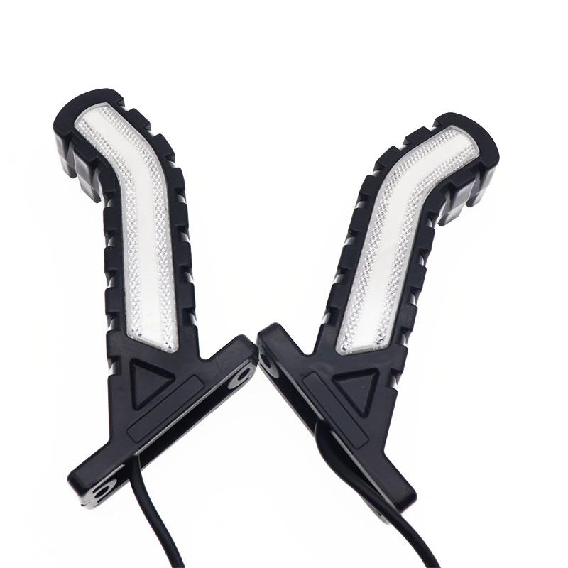 2 Pack Side Marker Light Signal Light Truck Turn Trailer LED Neon Light Bar 24V Truck Position Light Waterproof Triple Side Light Amber Red White