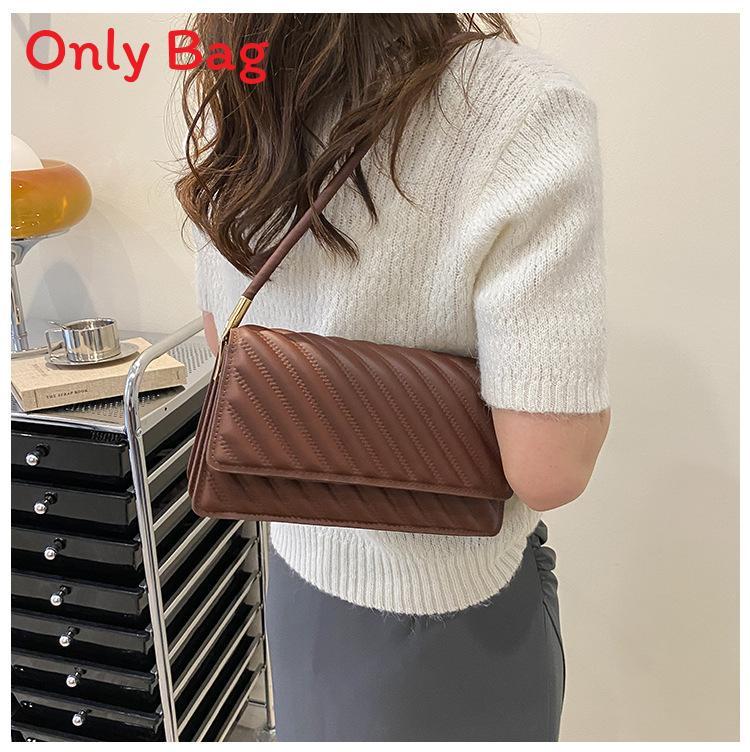 Modern Pu Small Square Bag With Stitching For Daily Street Style Women