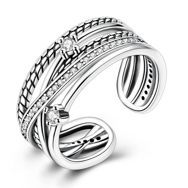 Blue Eyes Adjustable Ring Copper Authentic Elephant Turtle Lotus Infinity Love Open Rings Ideal For Women Wedding Jewellery