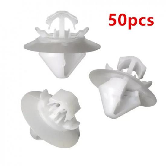 50x Side Door Moulding Trim Clips For Peugeot Expert Traveller Citroen Dispatch