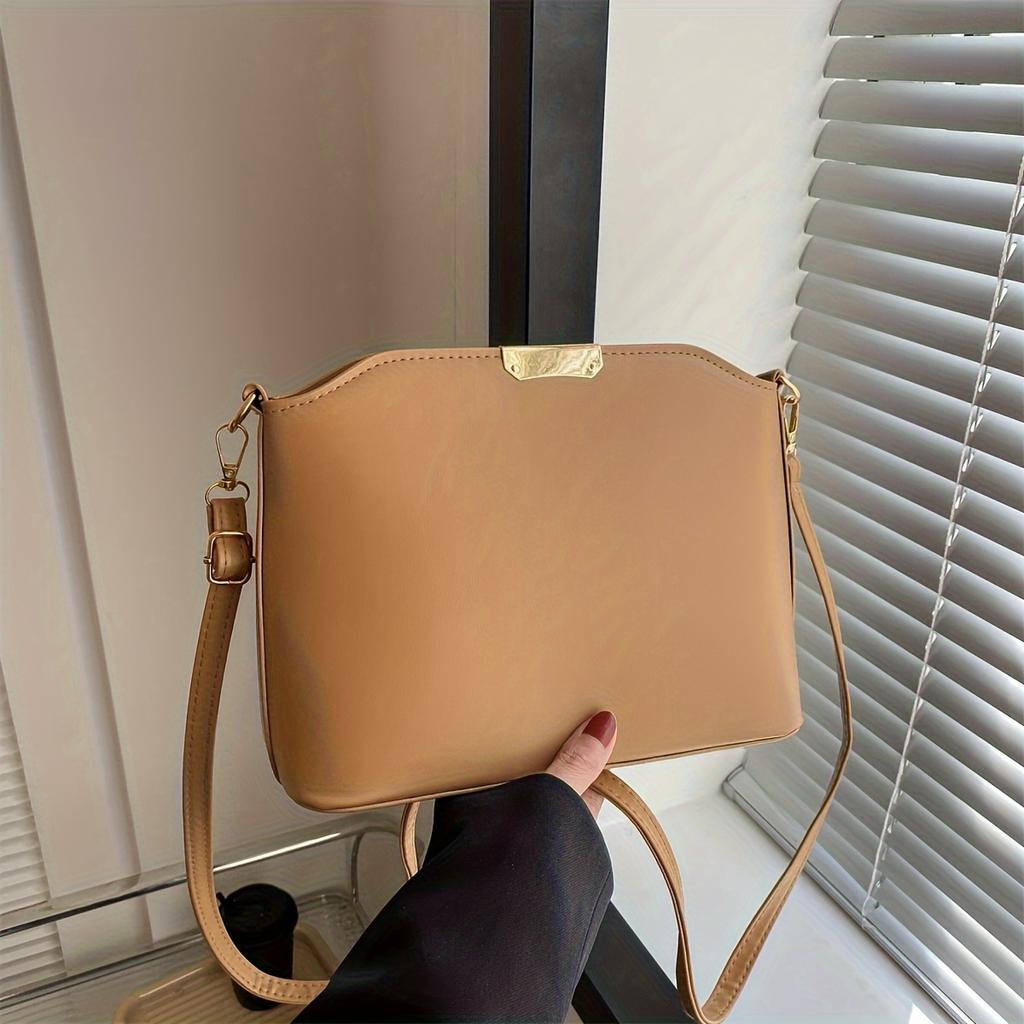 Simple women's shoulder messenger bag shell square bag