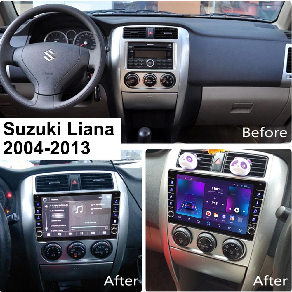 icreative For Suzuki Liana 2004-2013 With Button Knob Android Car Radio Multimedia Player Navigation Stereo GPS 2 Din 1+16GB