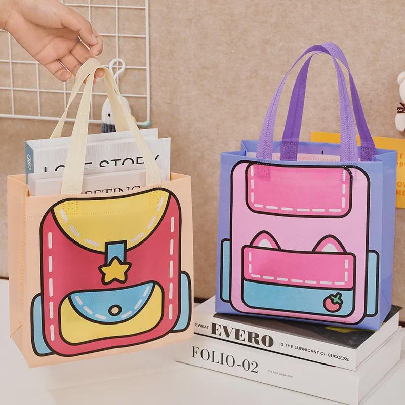 Charming Dopamine-Colored Handbag: Cute Holiday Gift & Stylish Storage for Kids