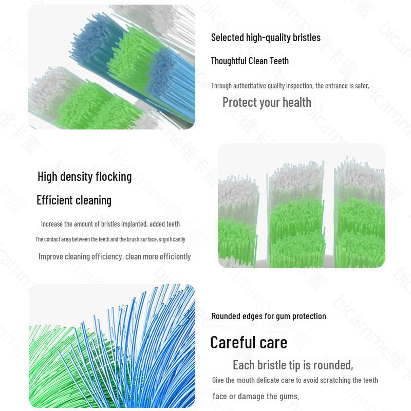 Netherlands-Compatible Electric Toothbrush Heads for Surge Pro/Young/T-7S/T-6S - Universal Replacement Heads