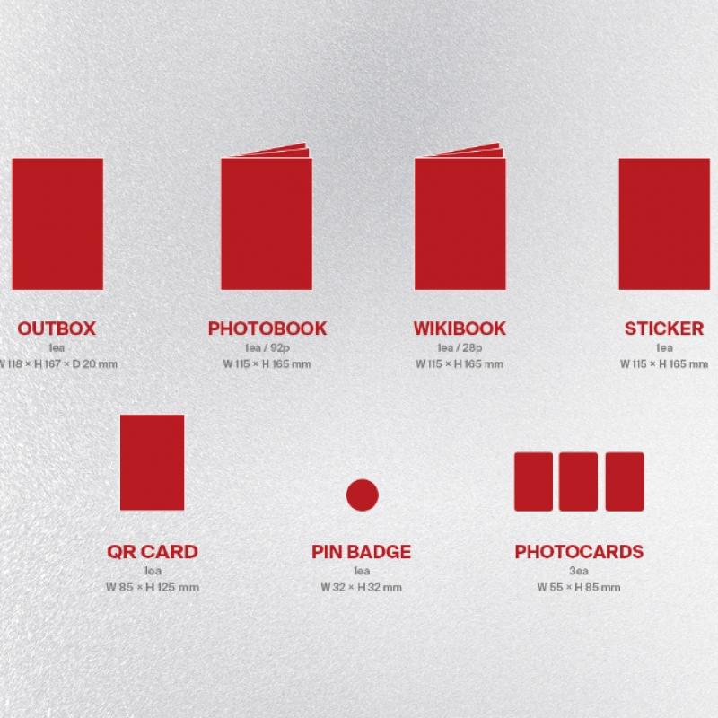Babymonster 1. mini album Yg Tag Album Ver.   Sada 7 kusov