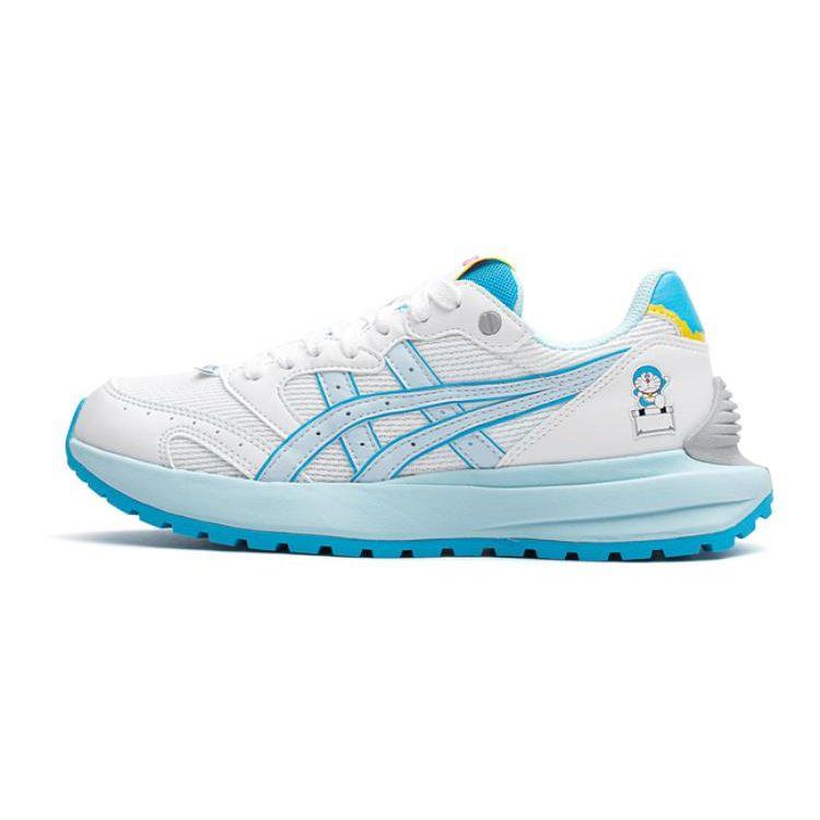 Asics Doraemon X  Tarther Sc Breathable Durable Low Top Casual Shoes Kids sneaker White Blue 1204A153-100 36