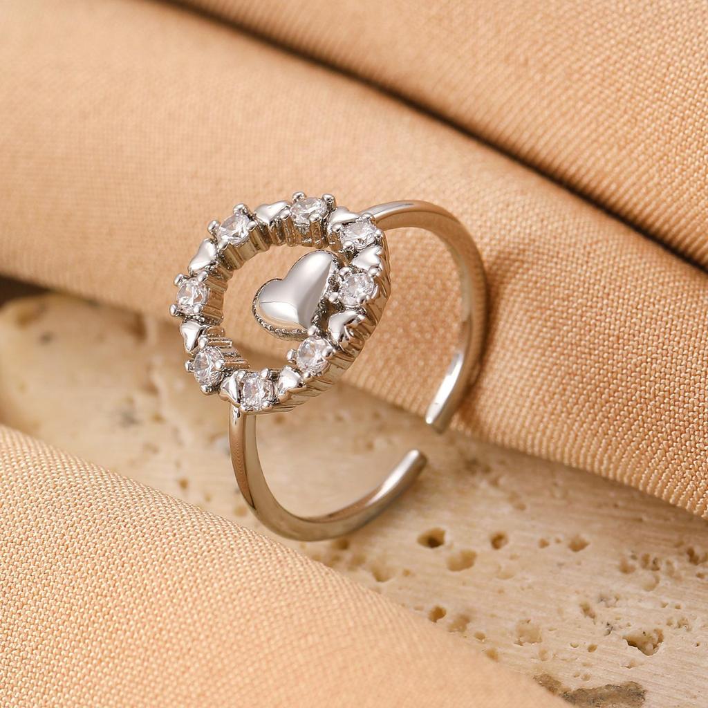 High-End Cross-Border Fashion Bow Ring for Women - European & American Style Open Index Finger Accessory