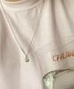 Code.H (Silver 925) Volume Heart Lock Initial Necklace (Type A)