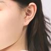 ESTELLE [Official] Women's 10K Yellow Gold Heart Motif Earrings 0202-3249-0019-0000