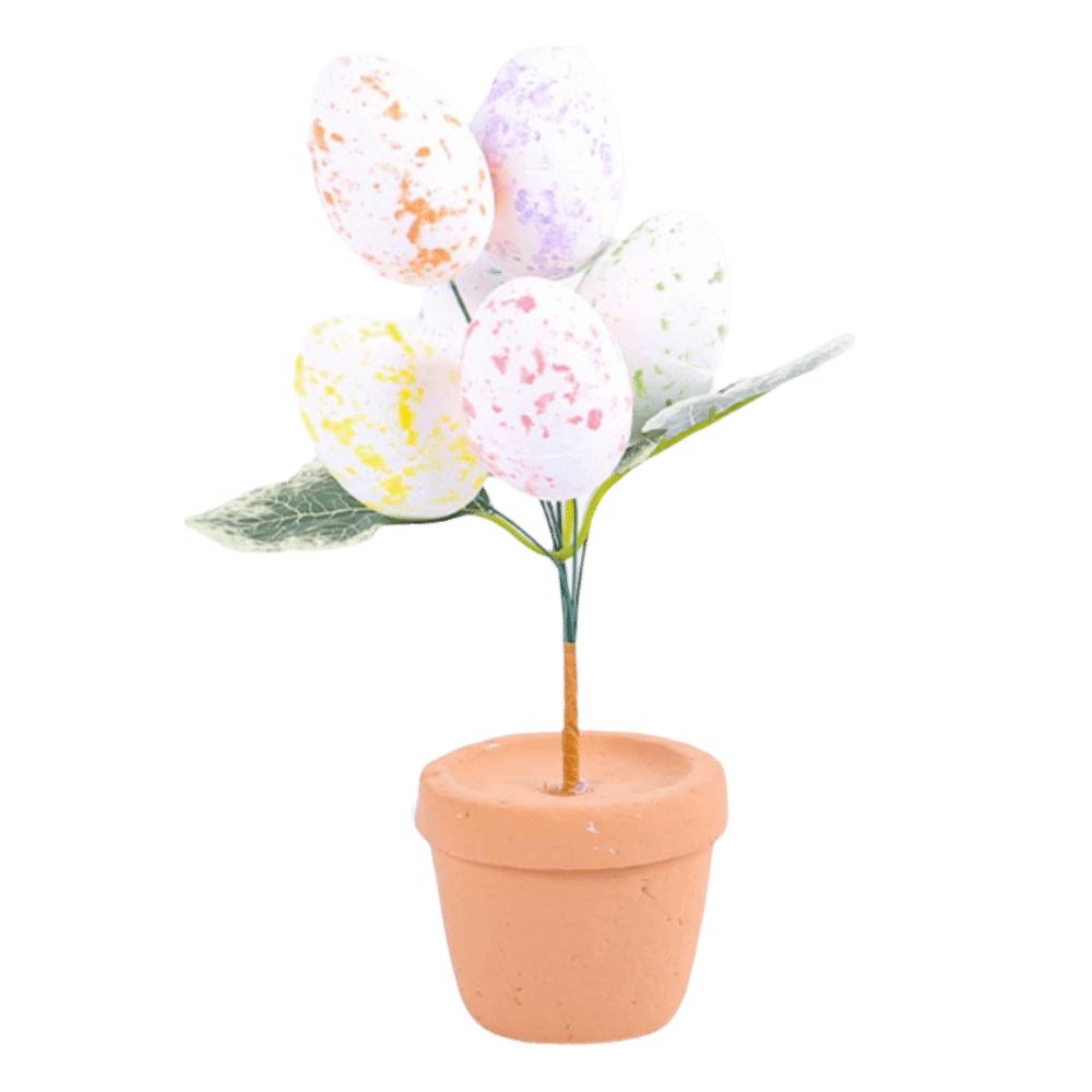 Easter Day Easter Tabletop Ornament Foam Egg Easter Desktop Ornaments  Home Decoration