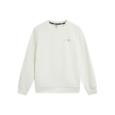 Puma FW25 Knitted Round Neck Fashion Sports Sweatshirt Unisex Sweatshirt 693711-65