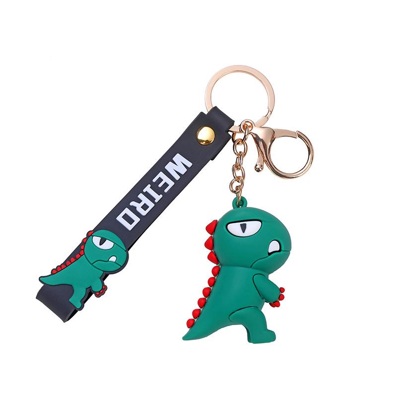 3D Cartoon Dinosaur Keychain - Children's Pendant Toy