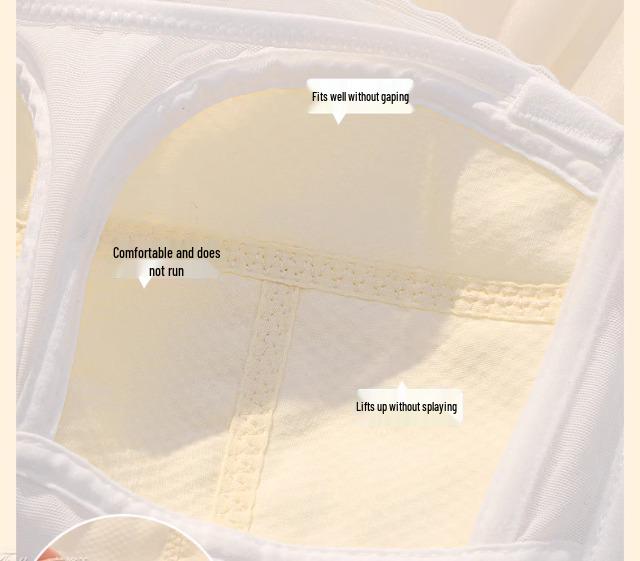 Women's Anti-Slip Strapless Full Cup Bra: Minimizing, Anti-Sag, Beautiful Back Bandeau for Large Bust Plus Sizes