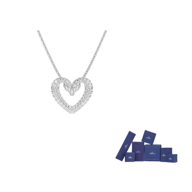 Swarovski Sublima Rhodium plated Necklaces Women`s