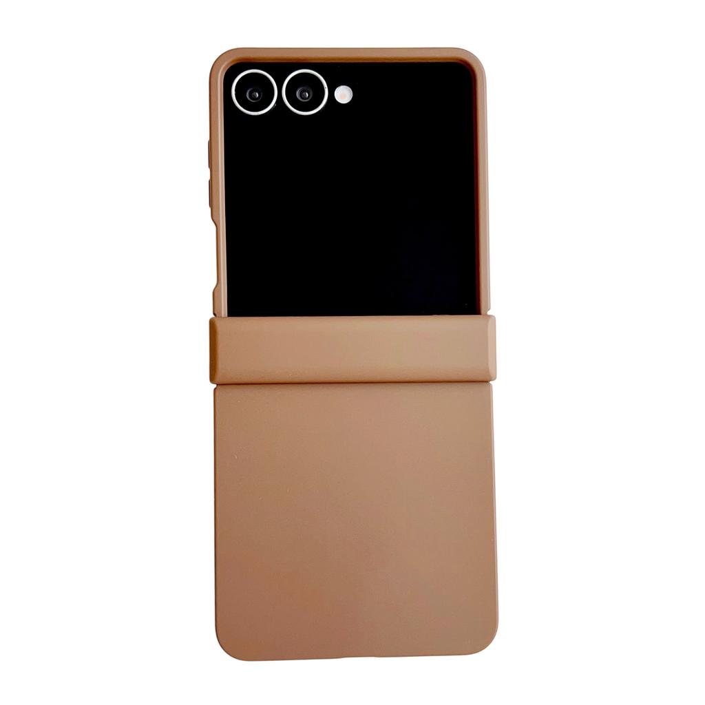 Luxus Helle Bonbonfarbe Faltbares Silikon Offizielle Hülle Für Samsung Galaxy Z Flip 7 6 5 4 3 Zflip7 Matt Stoßfest Hart PC Abdeckung