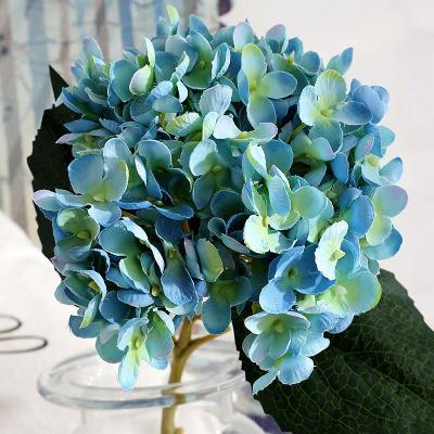 Artificial flower retro wholesale hydrangea wedding flower high imitation
