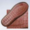 Men's Leather Slippers Slip On Casual Shoes