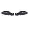 Pair of Motorcycle Wide Front Foot Peg Anti Slip Footpegs Adjustable Height for KLX 230 S R 2020 to 2024