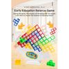 48PCS Tetra Tower Building Blocks Balance Stacking Games Toys for Kids Adults Friends Classroom Family Board Game and Fun Party