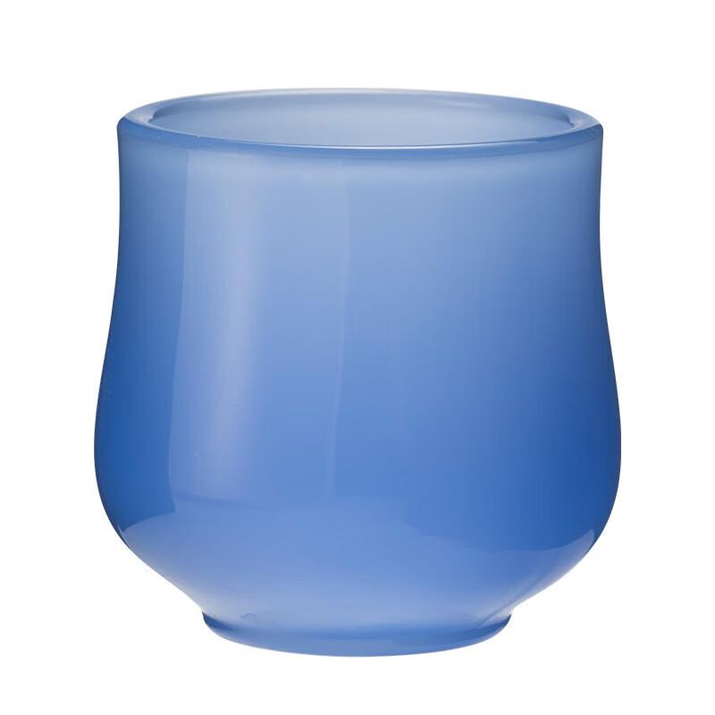 Chinese Glazed Jade Porcelain Ink Wash Style Teacup