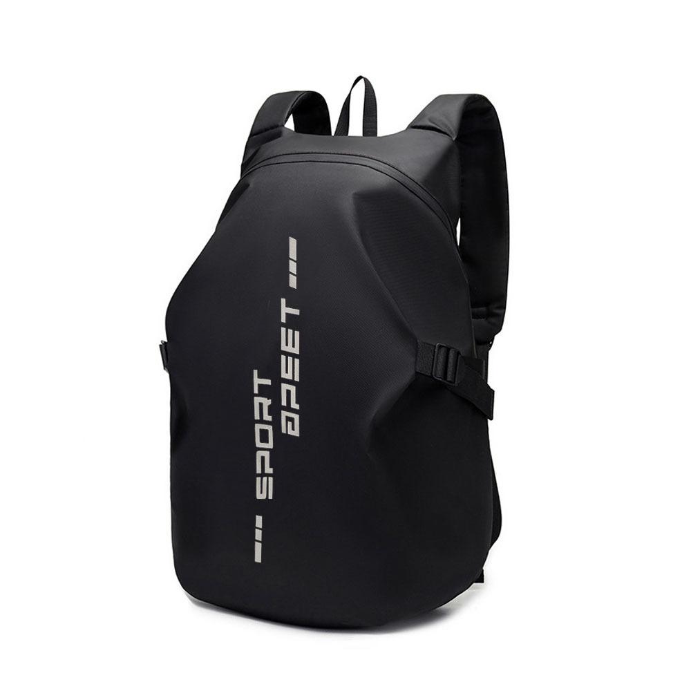Cycling Backpack Motorcycle Helmet Bag Cycling Water-Repellent Reflective Sports Bag Large Capacity Backpack чёрный
