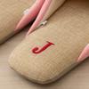 Hokomomola Senko Salmon Approximately 47147 Slippers, 22-24cm, Red,